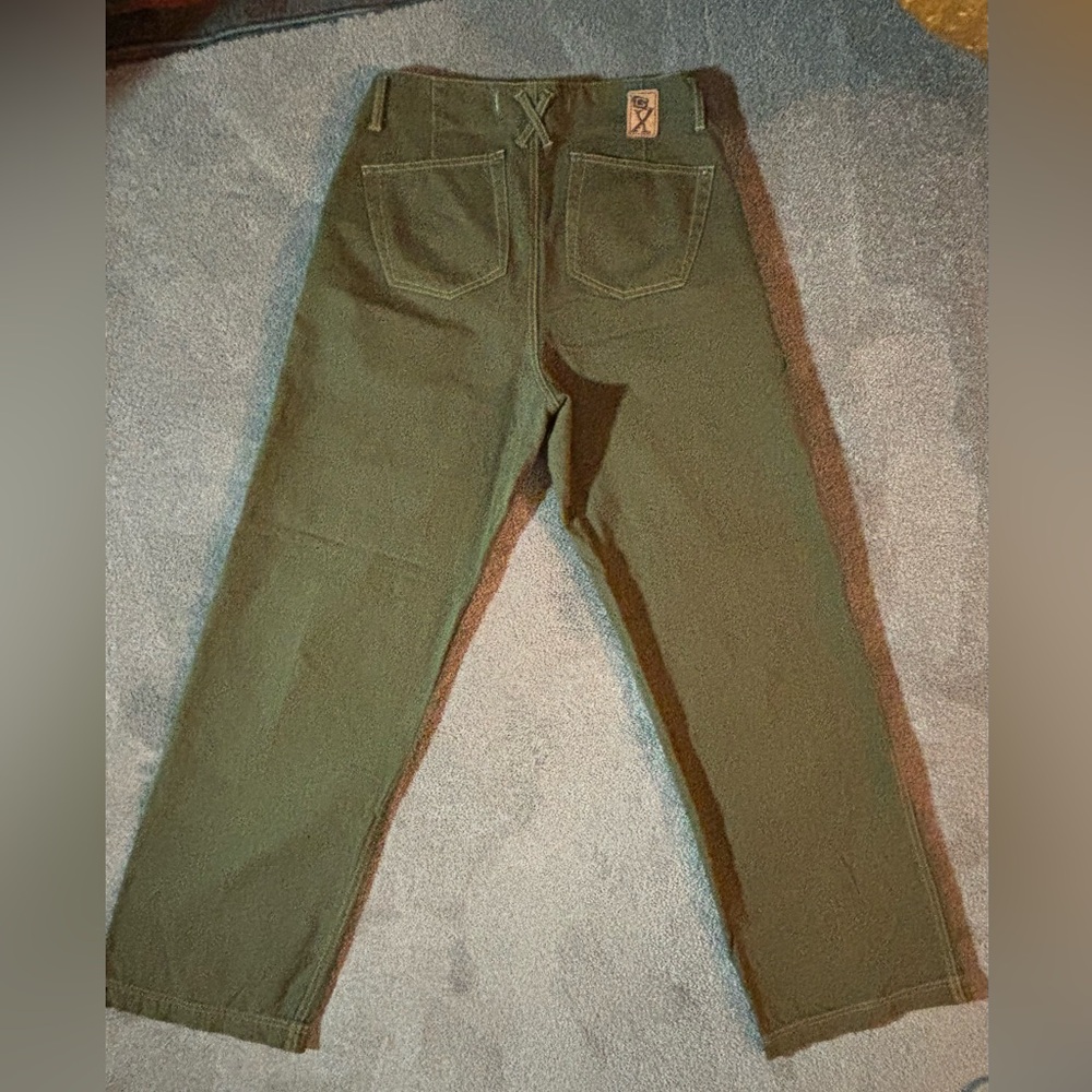 Vintage 1990’s GX Know Who You Are By Gwen Stefani Olive Green Pants Size 7/8